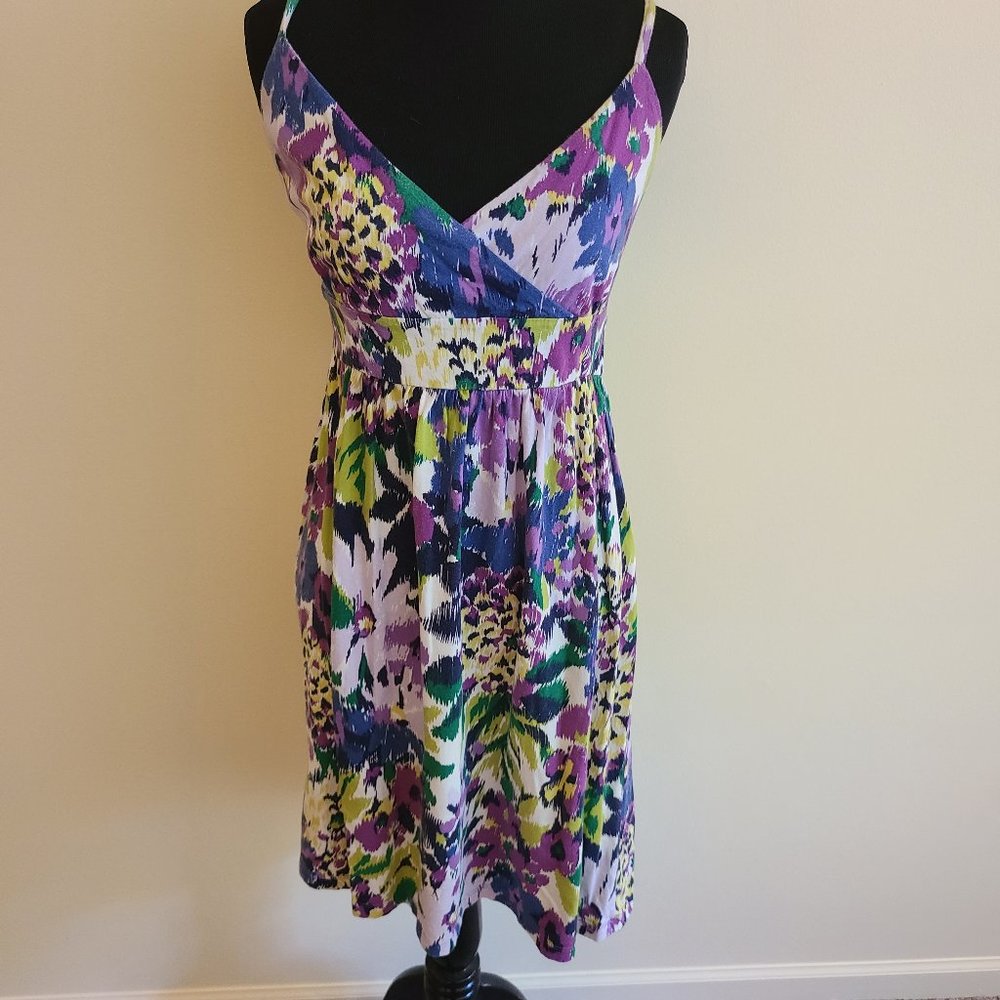 Tropical Print Sundress - Sz L